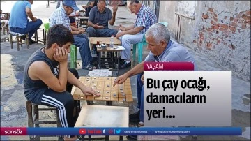 Bu &ccedil;ay ocağı, damacıların yeri&hellip;