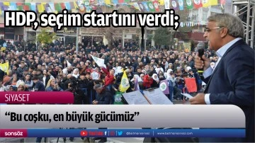 &ldquo;Bu coşku, en b&uuml;y&uuml;k g&uuml;c&uuml;m&uuml;z&rdquo;