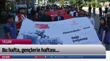Bu hafta, gen&ccedil;lerin haftası&hellip;