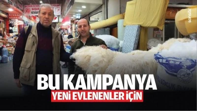 Bu kampanya, yeni evlenenler i&ccedil;in