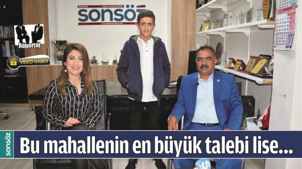 BU MAHALLENİN EN B&Uuml;Y&Uuml;K TALEBİ LİSE&hellip;