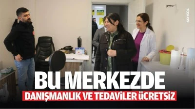 Bu merkezde danışmanlık ve tedaviler &uuml;cretsiz&hellip;