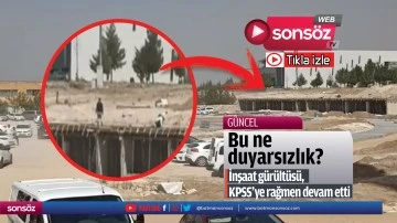 Bu ne duyarsızlık?