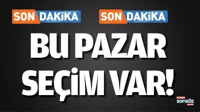Bu pazar se&ccedil;im var!