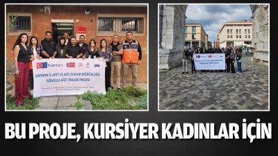 Bu proje, kursiyer kadınlar i&ccedil;in