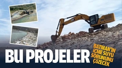 Bu projeler Batman&rsquo;ın i&ccedil;me suyu sorununu &ccedil;&ouml;zecek