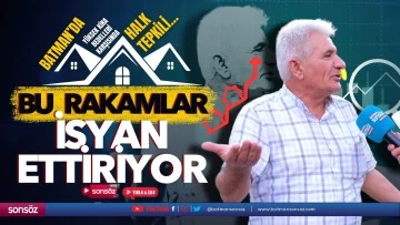 Bu rakamlar isyan ettiriyor