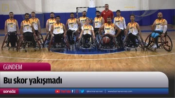 Bu skor yakışmadı