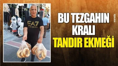 Bu tezgahın kralı tandır ekmeği