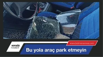 BU YOLA ARA&Ccedil; PARK ETMEYİN