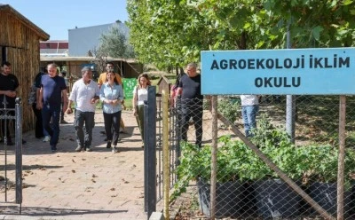 Bucak ekolojik &uuml;retim ve tarım projelerini yerinde inceledi