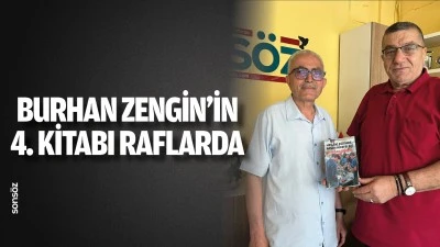 Burhan Zengin&rsquo;in 4. kitabı raflarda