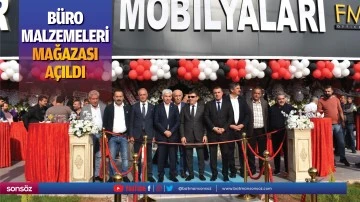 B&uuml;ro malzemeleri mağazası a&ccedil;ıldı