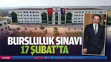 Bursluluk sınavı 17 Şubat&rsquo;ta&hellip;