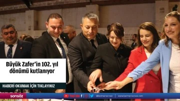 B&uuml;y&uuml;k Zafer'in 102. yıl d&ouml;n&uuml;m&uuml; kutlanıyor