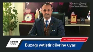 Buzağı yetiştiricilerine uyarı
