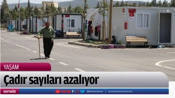 &Ccedil;adır sayıları azalıyor