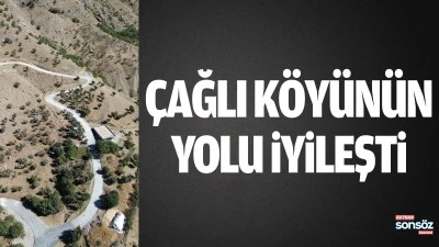 &Ccedil;ağlı K&ouml;y&uuml;n&uuml;n yolu iyileşti