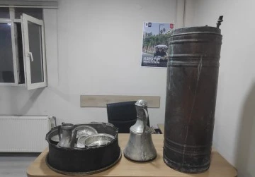 &Ccedil;alınan eşyalar hurdacıda bulundu