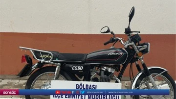 Çalınan motosiklet Kahramanmaraş'ta bulundu