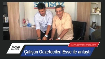 &Ccedil;alışan Gazeteciler, Esse ile anlaştı