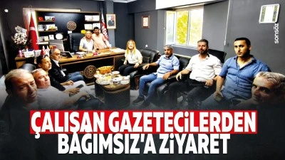 &Ccedil;alışan Gazetecilerden Bağımsız&rsquo;a ziyaret