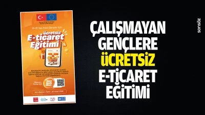 &Ccedil;alışmayan gen&ccedil;lere &uuml;cretsiz e-ticaret eğitimi