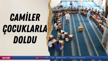 Camiler &ccedil;ocuklarla doldu