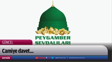 Camiye davet...