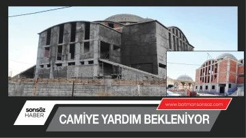 Camiye yardım bekleniyor