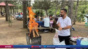 &Ccedil;amlık Milli Parkı piknik&ccedil;ileri ağırlıyor