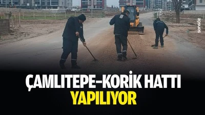 &Ccedil;amlıtepe&ndash;Korik hattı yapılıyor