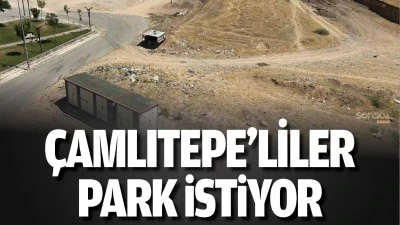 &Ccedil;amlıtepe&rsquo;liler park istiyor