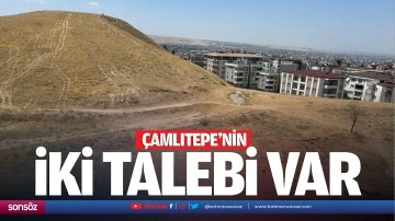 &Ccedil;amlıtepe&rsquo;nin iki talebi var