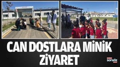 Can dostlara minik ziyaret
