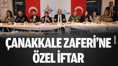&Ccedil;anakkale Zaferi&rsquo;ne &ouml;zel iftar