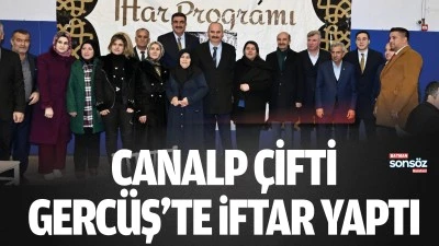 Canalp &Ccedil;ifti, Gerc&uuml;ş&rsquo;te iftar yaptı