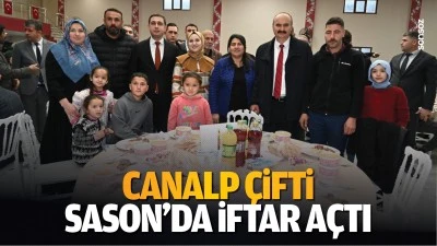 Canalp &ccedil;ifti, Sason&rsquo;da iftar a&ccedil;tı