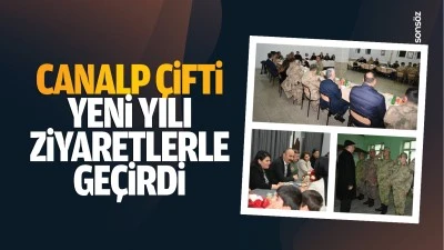 Canalp &ccedil;ifti, yeni yılı ziyaretlerle ge&ccedil;irdi
