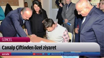 Canalp &Ccedil;iftinden &ouml;zel ziyaret