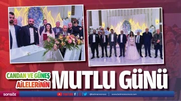Candan ve G&uuml;neş ailelerinin mutlu g&uuml;n&uuml;