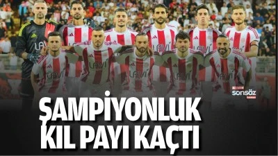 şampiyonluk  kıl payı ka&ccedil;tı