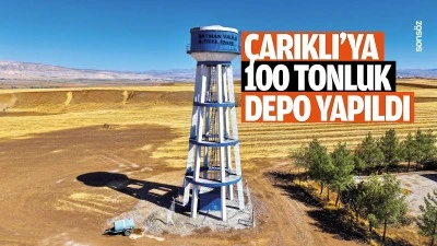 &Ccedil;arıklı&rsquo;ya 100 tonluk depo yapıldı