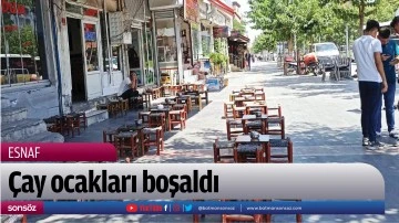 &Ccedil;ay ocakları boşaldı
