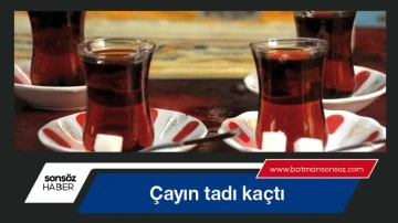 &Ccedil;ayın tadı ka&ccedil;tı