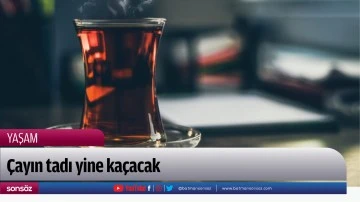 &Ccedil;ayın tadı yine ka&ccedil;acak