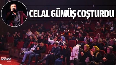 Celal G&uuml;m&uuml;ş coşturdu