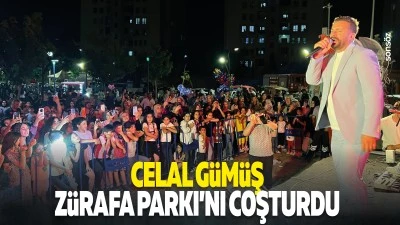 Celal G&uuml;m&uuml;ş, Z&uuml;rafa Parkı&rsquo;nı coşturdu