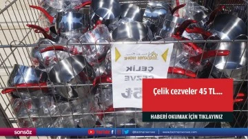 &Ccedil;elik cezveler 45 TL&hellip;