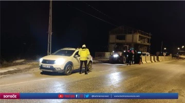 &Ccedil;elikhan'da huzur ve g&uuml;ven uygulaması yapıldı